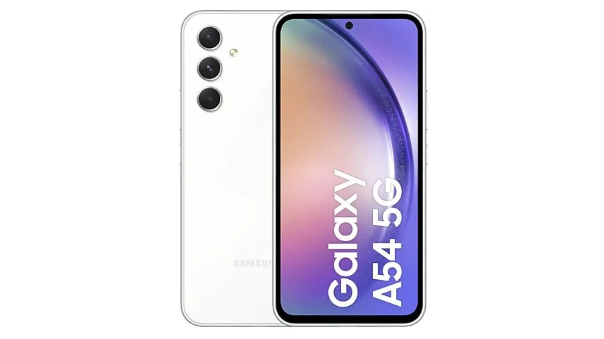 SAMSUNG Smartphone Galaxy A54 5G 128 GB Awesome White (SM-A546BZWCEUB) 