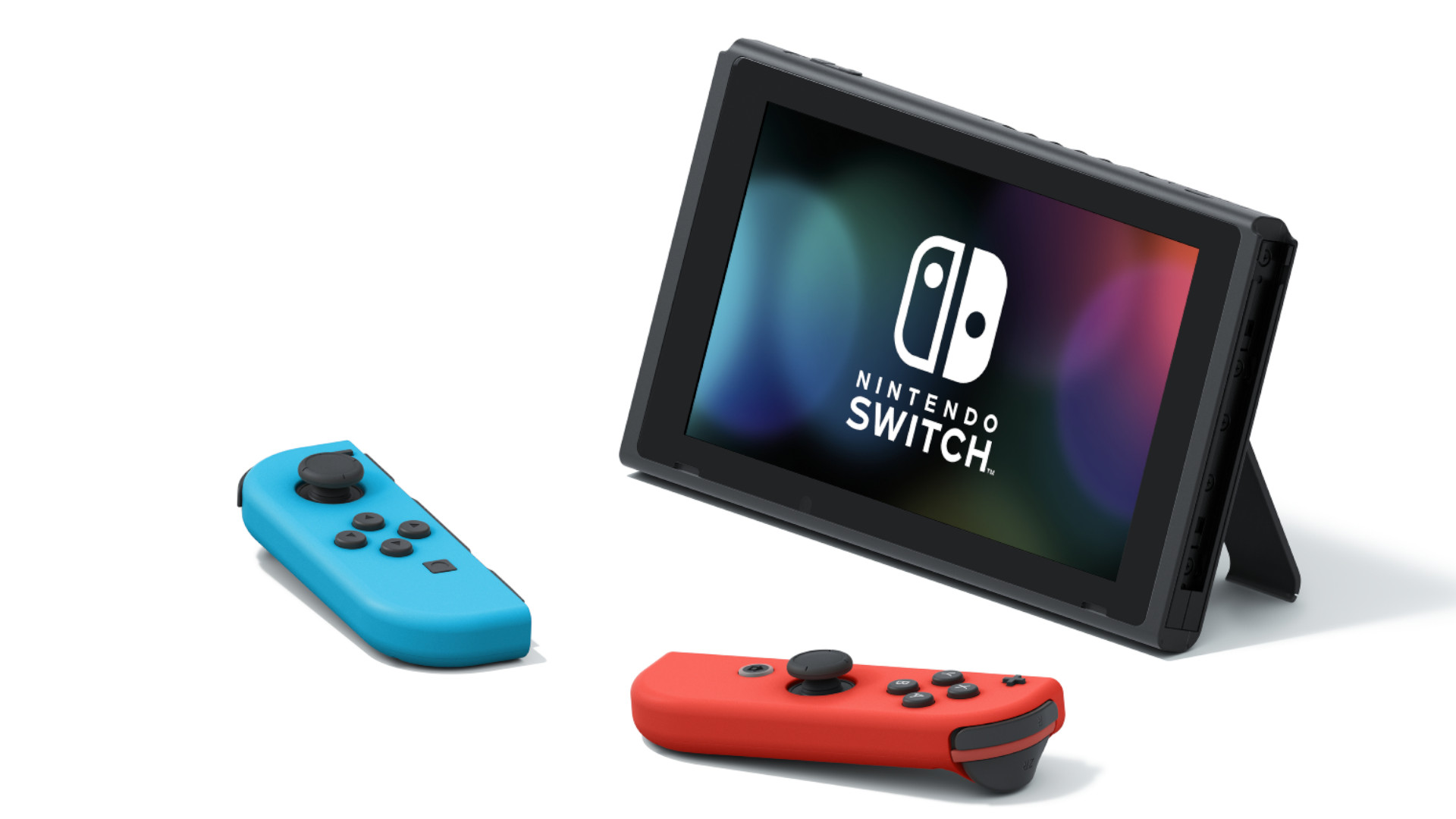 NINTENDO Switch Rood en Blauw | Switch Sports + 12 maanden