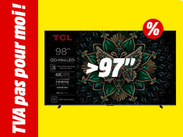 Extra grandes télévisions : 97" et plus