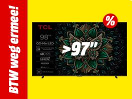 Extra grote tv's: 97" en groter