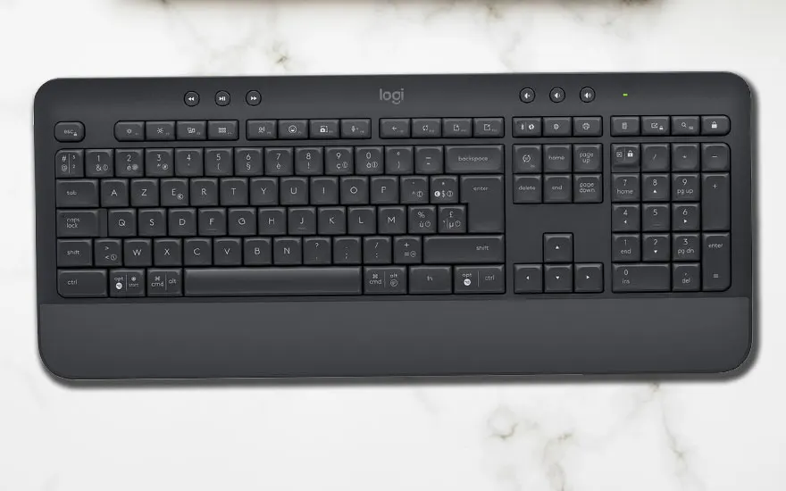 Hoe ziet de indeling van een AZERTY-toetsenbord eruit?