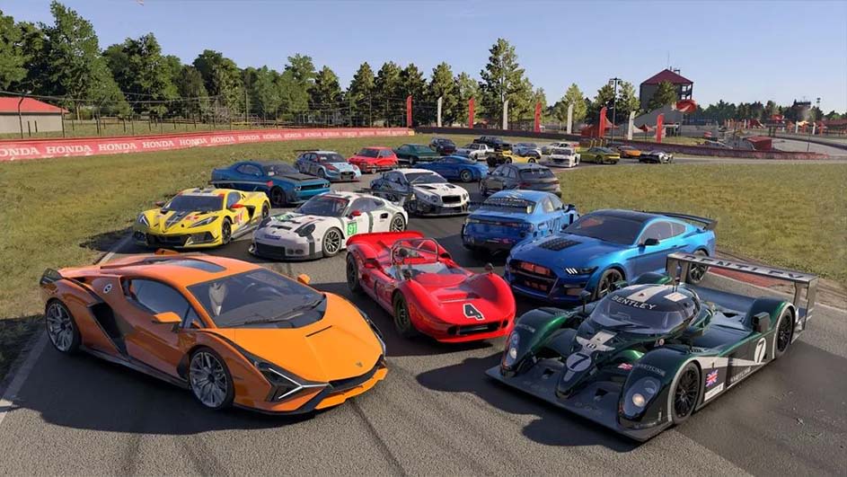 De initiële lijst van circuits voor Forza Motorsport