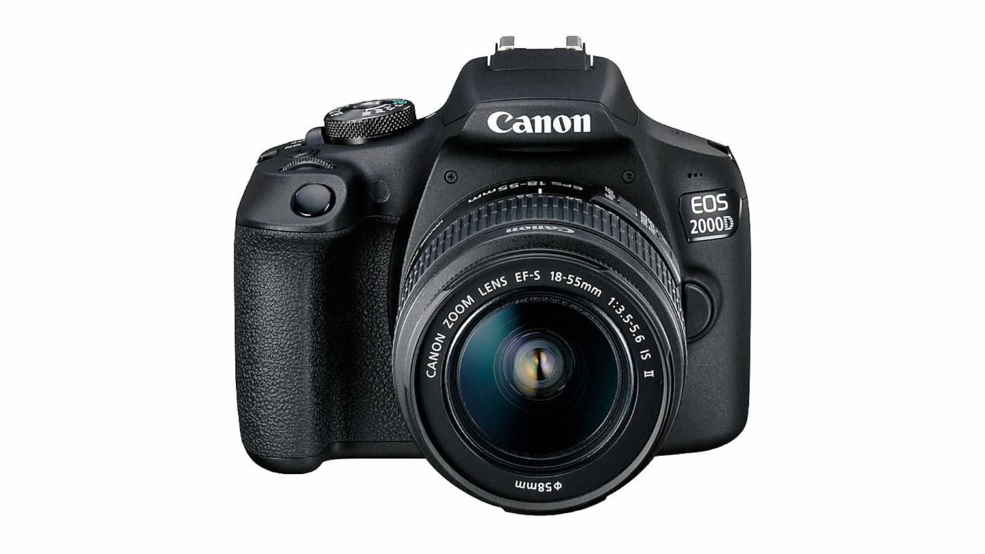 CANON Appareil photo reflex EOS 2000D + 18-55mm DC + 75-300 mm DC (2727C051AA)