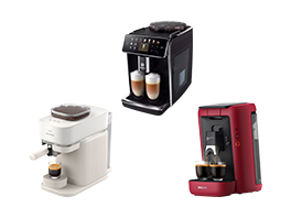 Get your coffee machine and coffee package as a gift!