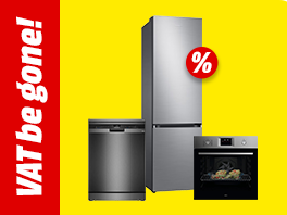 VAT deals on large kitchen appliances