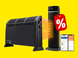 Stay warm with our heaters