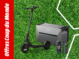 Caméras, Stations d'alimentation & trottinettes électriques