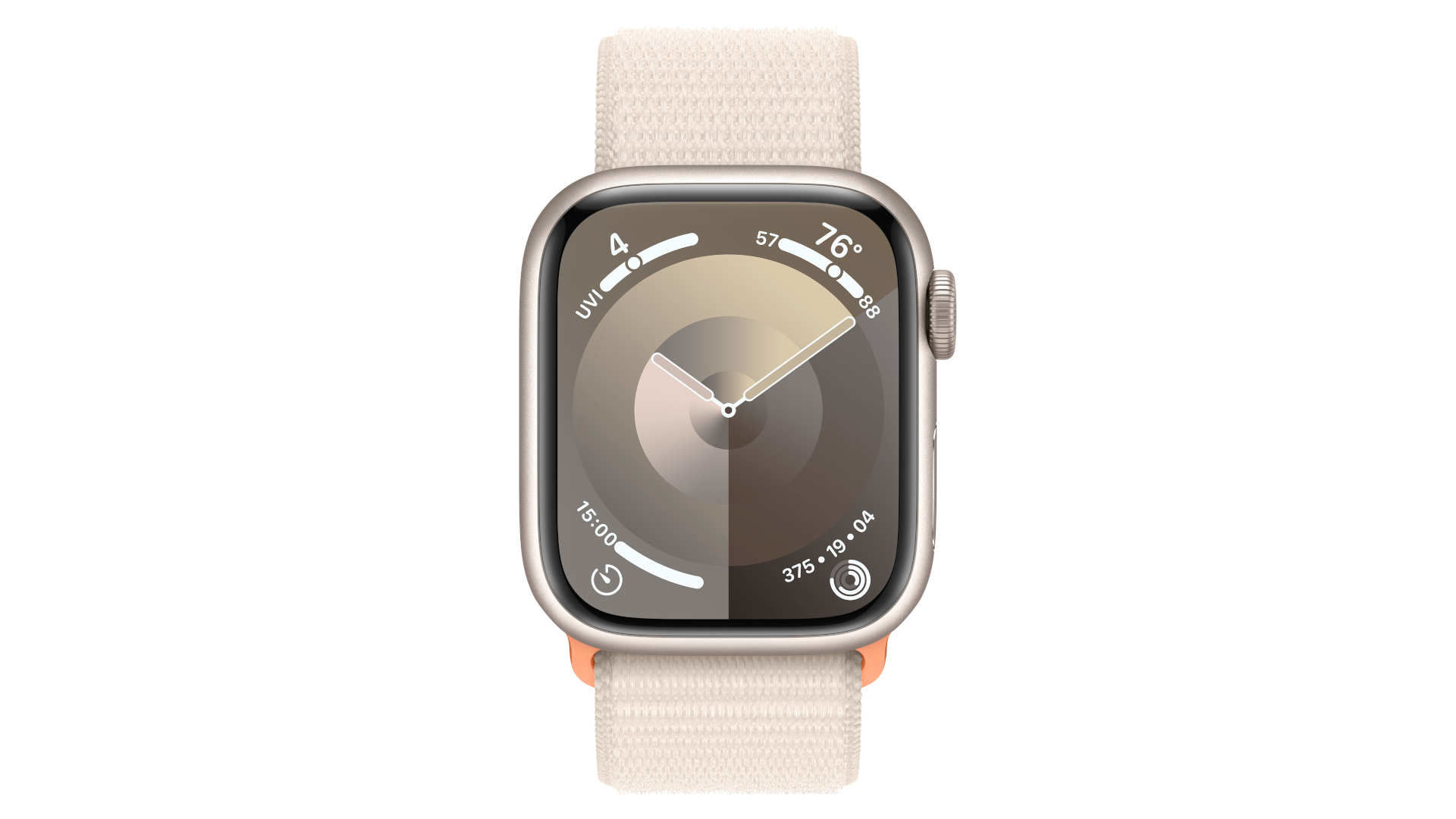 APPLE Watch Series 9 GPS + Cellular 41 mm Starlight Aluminium