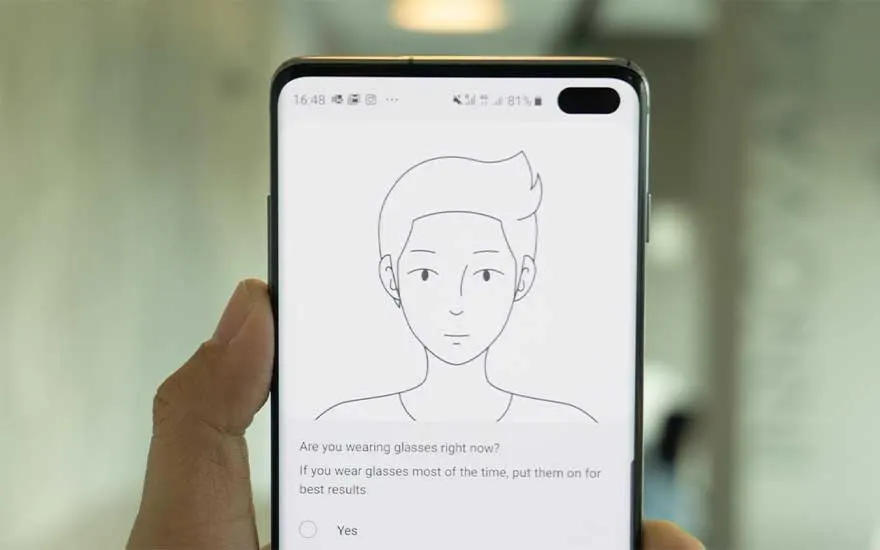 Face ID instellen op je Samsung-smartphone 