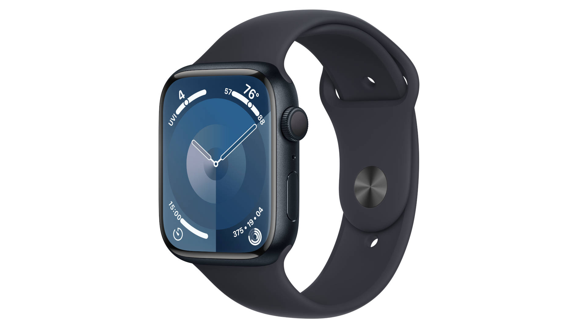 APPLE Watch Series 9 GPS 45mm Bo tier aluminium Midnight Bracelet