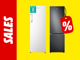 Freestanding fridges