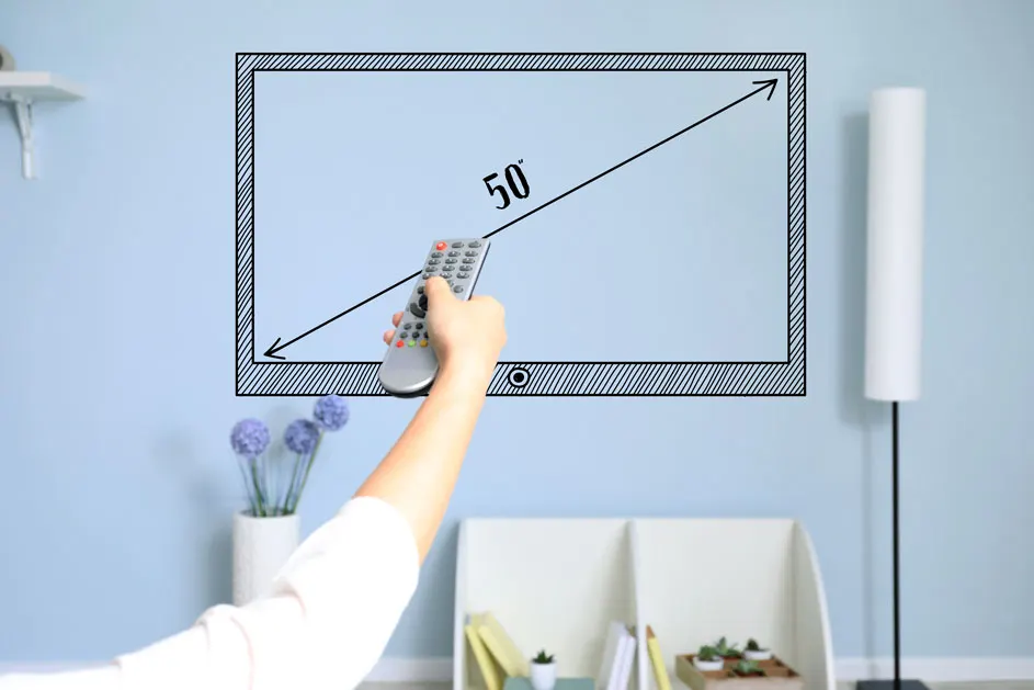Voici comment mesurer au mieux la taille de ta télé