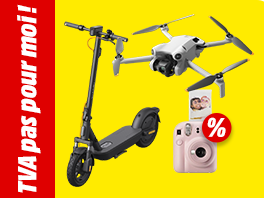 Appareils photo, drones & vélos électriques