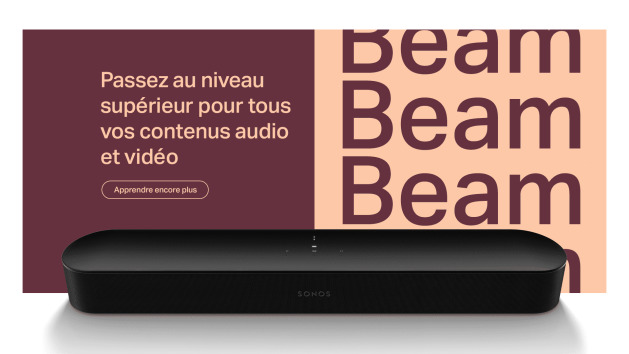 Sonos Beam chez MediaMarkt