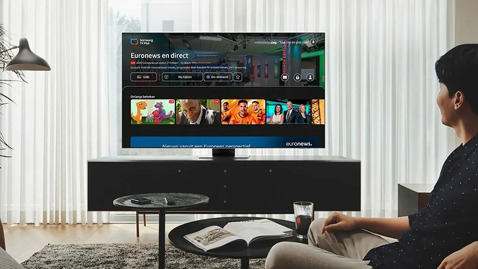 Ontvang duizenden films en tv-programma’s gratis bij je Samsung-tv 