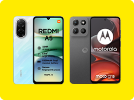 Xiaomi & Motorola Smartphones deals 