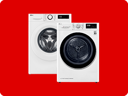 LG wasmachines & drogers