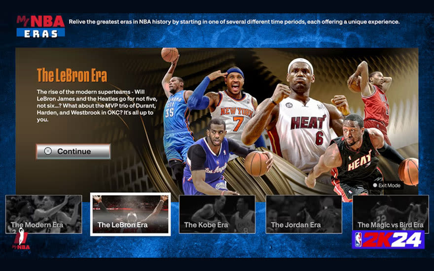 Releasedatum NBA 2K24 - bloc 2