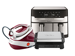 Golden huiscomfort-apparaten met Moulinex, Tefal, Calor & Rowenta