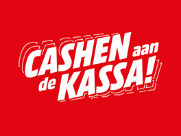 Cashen aan de kassa