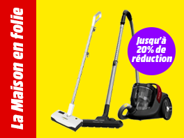 Jusqu'à 20% sur les ménage