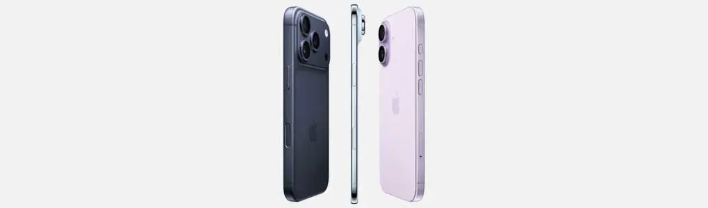 Deux smartphones face à face avec un grand « VS » au centre, comparaison de deux modèles.