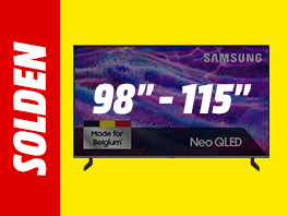 Extra grote tv's: 98"-115"