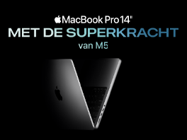 MacBook Pro 14” met de superkracht van M5