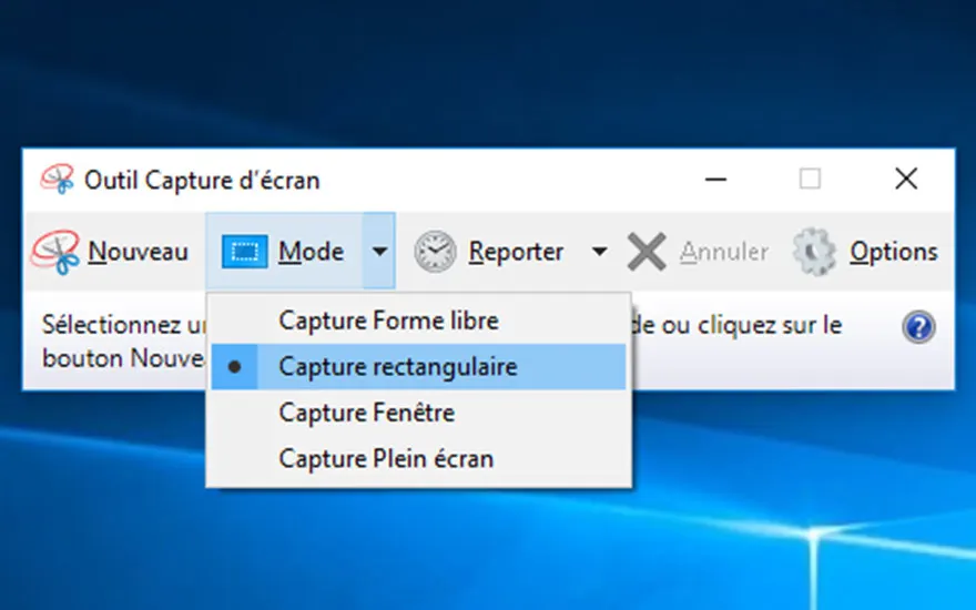 Comment réaliser une capture d'écran à l'aide de l'outil de découpe sous Windows ?