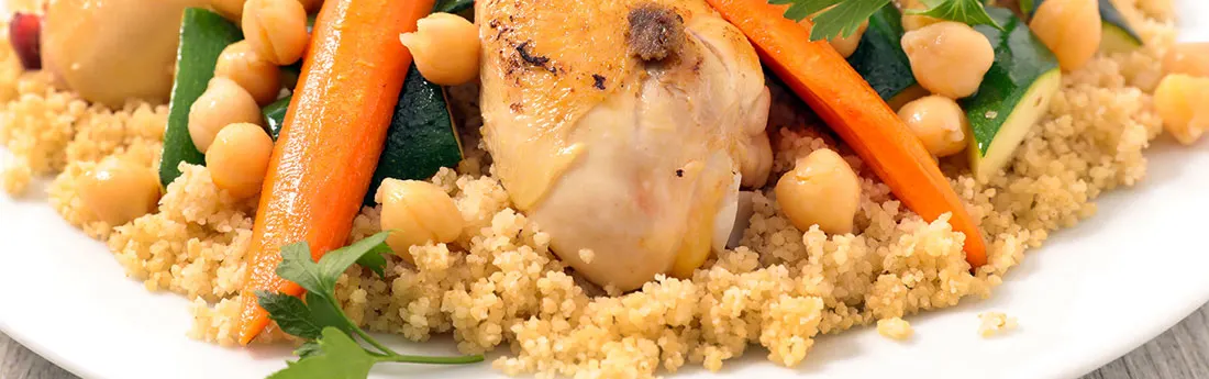 Couscous royal au poulet et aux oignon caramélisés : la recette 