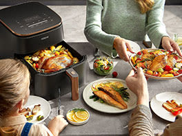 Plats rapides dans l'airfryer