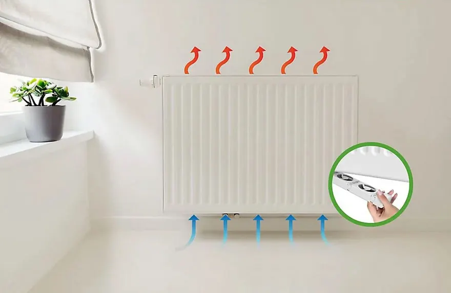 Hoe werkt een radiatorventilator? 