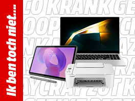 Laptops, monitoren, tablets, desktops & accessoires