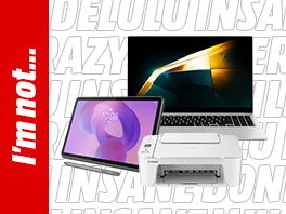 Laptops, monitors, tablets, desktops & accessories