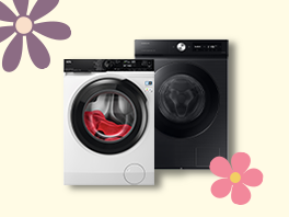 Wasmachines, je kleding fris en fruitig