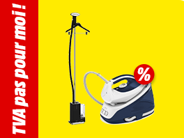 Fers à repasser & centrales vapeur 