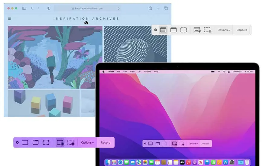 Wat is het verschil tussen een schermafbeelding en een schermopname op een Mac?