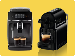 Product image of category Koffie- & Nespresso machines