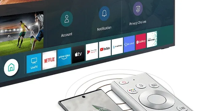 Regarder du contenu en streaming sur une TV Samsung