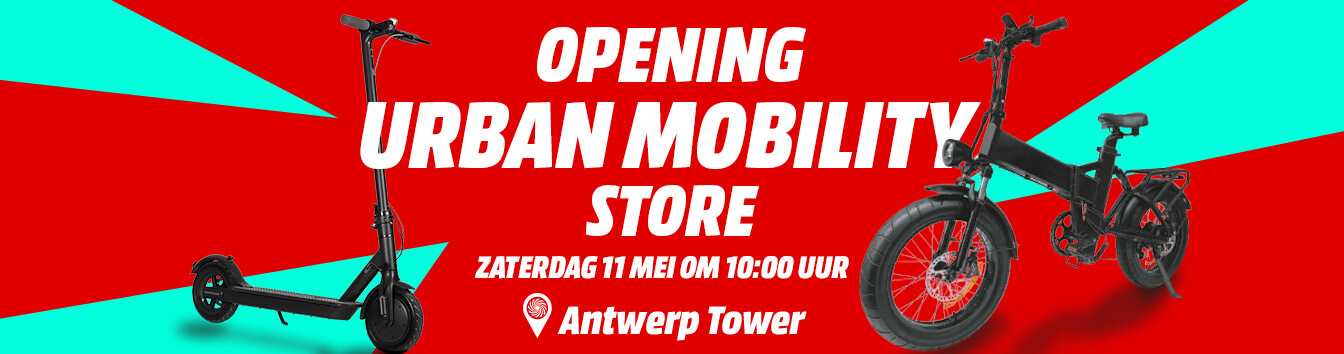 Opening Mobility Store Antwerpen - Teasing