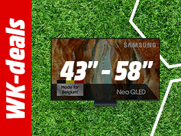 Middelgrote tv's: 43'' tot en met 58'' 