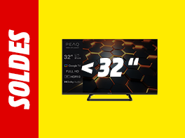 Petites TV: jusqu'à 32"