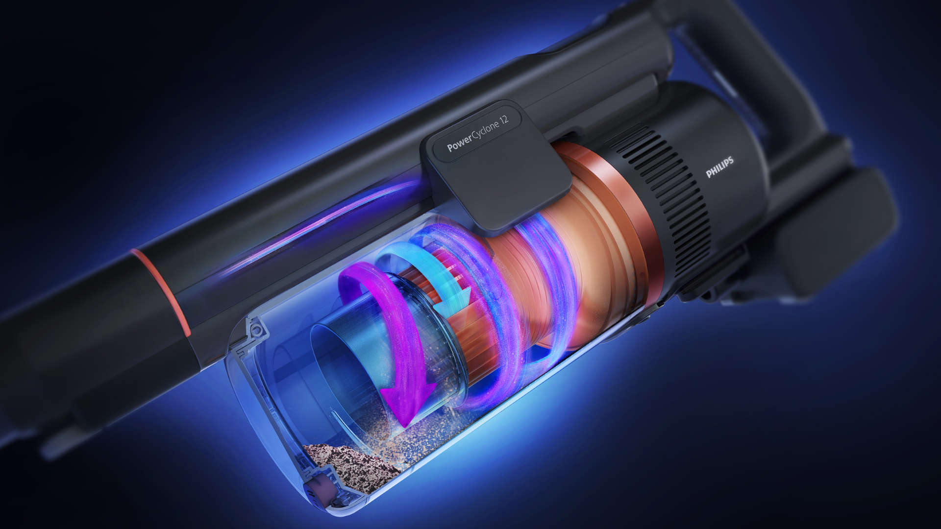 Aspirateur Sans Fil Philips Série 2000 - 40 Min D'autonomie - Idéal Sols Durs - Léger Et Maniable !