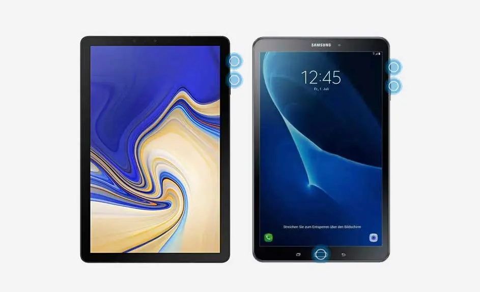 Welke knoppen moet je gebruiken om je Samsung-tablet te resetten?