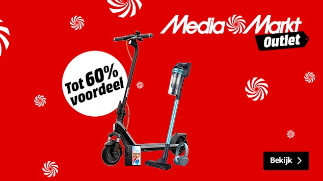 Tot 60% voordeel op Outlet producten!