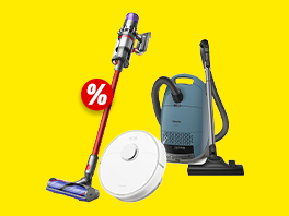 VAT deals on vacuum cleaners