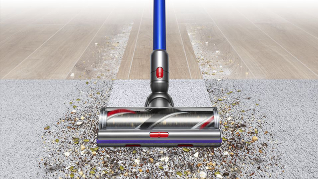Aspirador escoba | Dyson V11 Absolute Extra Pro, 220 W, Inalámbrico, 0.76  l, 60 min, Pantalla LCD, Azul