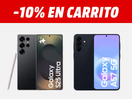 En móviles Samsung *Excepto Galaxy S26 y Galaxy Z 