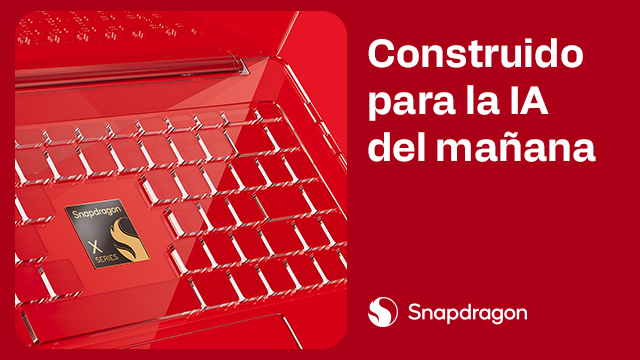 Procesadores Snapdragon construidos para la IA del mañana.