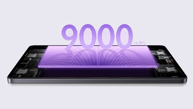 Redmi Pad 2 con batería de 9000 mAh de larga duración